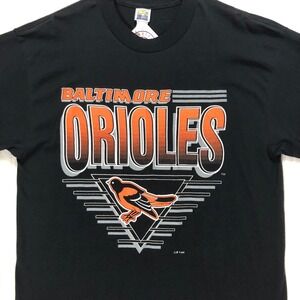 Vtg 90s‎ Baltimore Orioles T-Shirt XL NWT Competitor Deadstock MLB Single Stitch